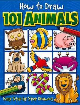 Book cover for How to Draw 101 Animals