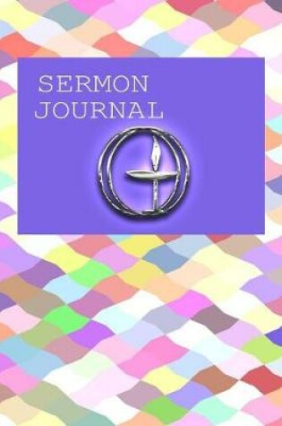 Cover of Unitarian Universalist Silver Flaming Chalice Sermon Journal