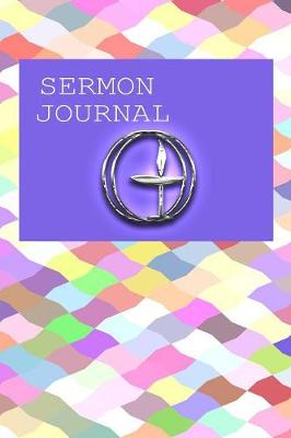 Book cover for Unitarian Universalist Silver Flaming Chalice Sermon Journal