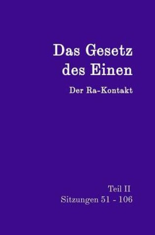 Cover of Das Gesetz Des Einen Teil II