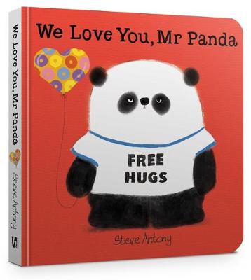 Book cover for We Love You, Mr Panda Board Book