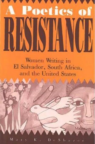 Cover of A Poetics of Resistance