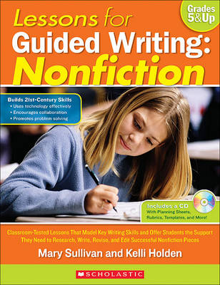 Book cover for Lessons for Guided Writing: Nonfiction