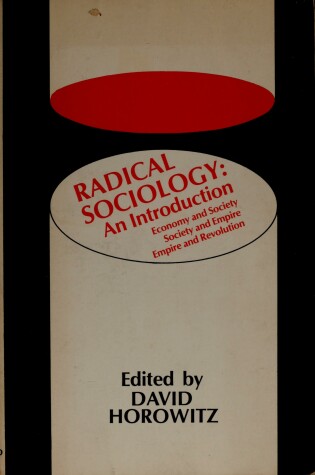 Cover of Radical Sociology