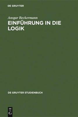 Cover of Einfuhrung in die Logik