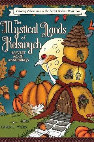 Cover of The Mystical Lands of Kelswych, Coloring Adventures in the Secret Realms, Book Two