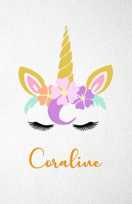 Book cover for Coraline A5 Lined Notebook 110 Pages