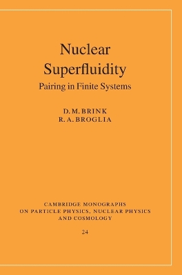 Cover of Nuclear Superfluidity