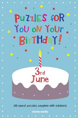 Book cover for Puzzles for you on your Birthday - 3rd June