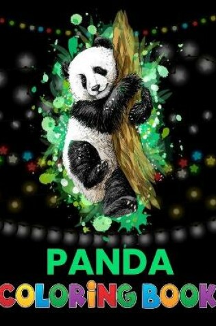 Cover of Panda coloring book