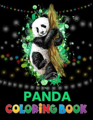 Book cover for Panda coloring book