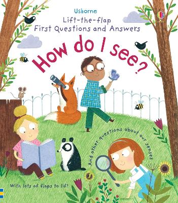 Book cover for First Questions and Answers: How do I see?