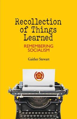 Book cover for Recollection of Things Learned