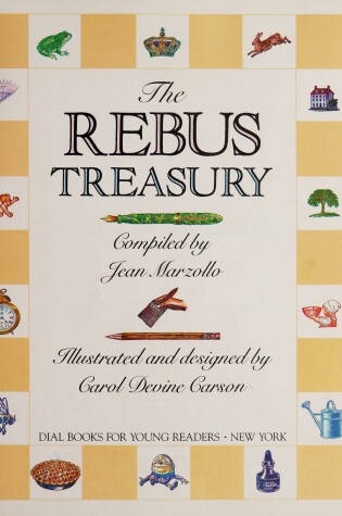 Cover of Marzollo & Carson : Rebus Treasury (Library Edn)