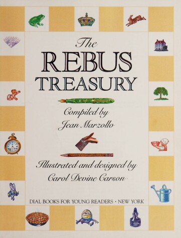 Book cover for Marzollo & Carson : Rebus Treasury (Library Edn)