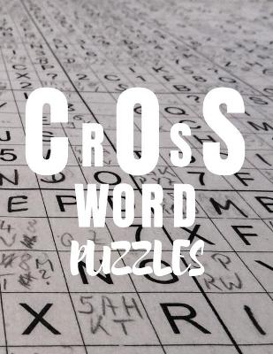 Book cover for crossword puzzles