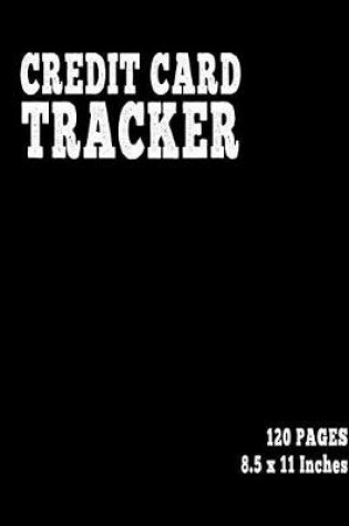 Cover of Credit Card Tracker
