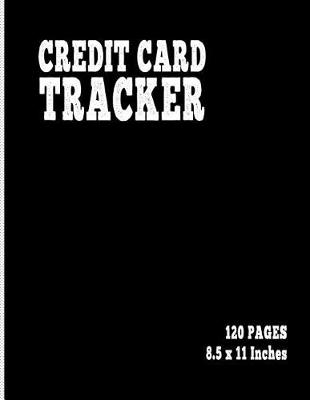 Book cover for Credit Card Tracker