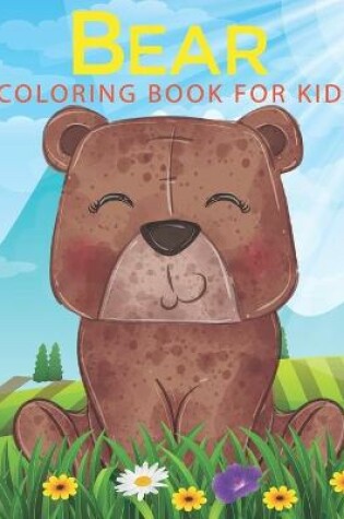 Cover of Bear coloring book for kids