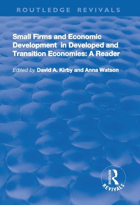 Cover of Small Firms and Economic Development in Developed and Transition Economies