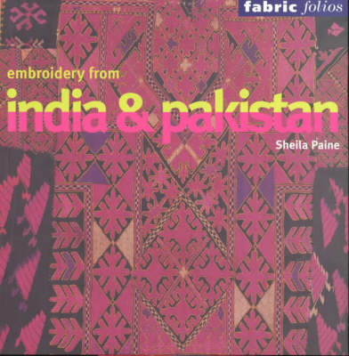 Book cover for Embroidery from India and Pakistan (Fabric Folios)