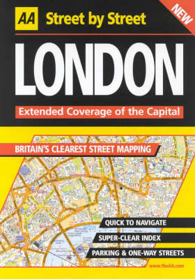 Book cover for AA Street by Street London