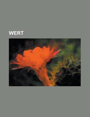 Book cover for Wert