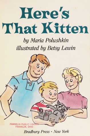 Cover of Here's That Kitten!