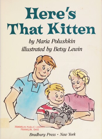 Book cover for Here's That Kitten!