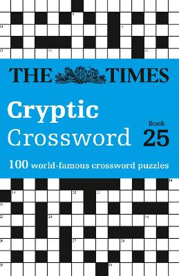 Book cover for The Times Cryptic Crossword Book 25