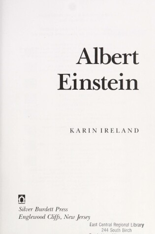 Cover of Albert Einstein