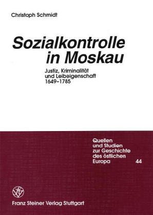 Cover of Sozialkontrolle in Moskau