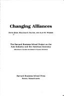 Book cover for Changing Alliances