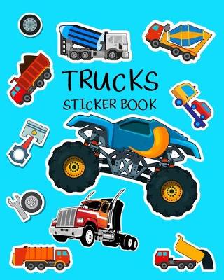 Book cover for Trucks Sticker Book