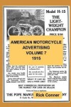 Book cover for American Motorcycle Advertising Volume 7