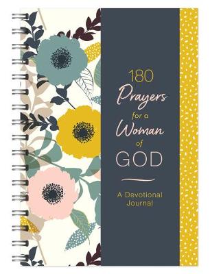Book cover for 180 Prayers for a Woman of God Devotional Journal
