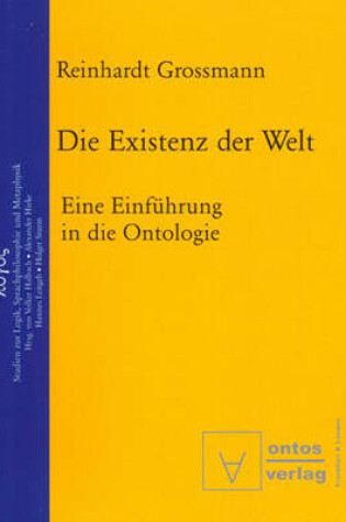 Cover of Die Existenz der Welt