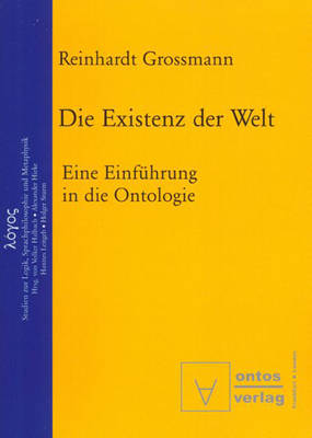 Book cover for Die Existenz der Welt