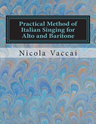 Book cover for Practical Method of Italian Singing for Alto and Baritone