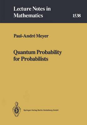 Cover of Quantum Probability for Probabilists