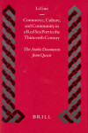 Book cover for Commerce, Culture, and Community in a Red Sea Port in the Thirteenth Century