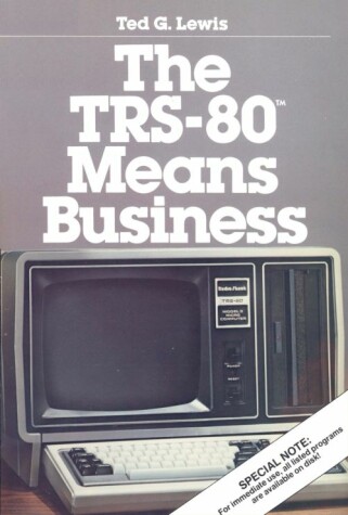 Book cover for The TRS-80 Means Business