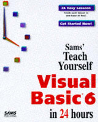 Book cover for Teach Yourself Visual Basic 6 in 24 Hours