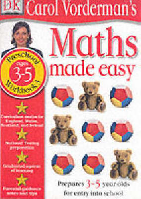 Book cover for Maths Made Easy:  Age 3-5 Book 3