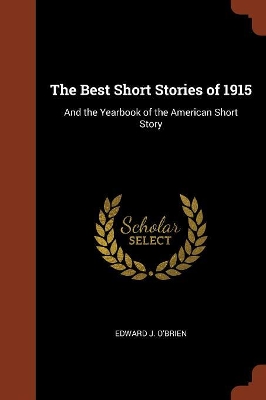 Book cover for The Best Short Stories of 1915