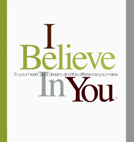 Book cover for I Believe in You