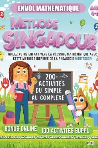 Cover of Envol Mathématique Méthode Singapour Age 4-5