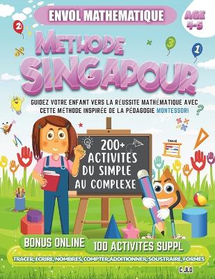 Book cover for Envol Mathématique Méthode Singapour Age 4-5