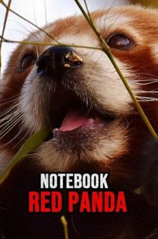 Cover of Red Panda Notebook