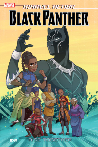 Cover of Marvel Action: Black Panther: Rise Together